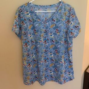 2 tops-Disney 2019 Character XL & stitch T sz  XL